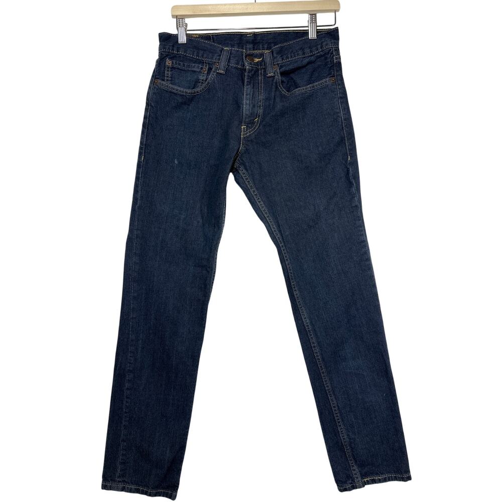 Levi’s Men's 511 Slim Fit Low Rise Denim Jeans Dark Wash Size 31x32 Modern